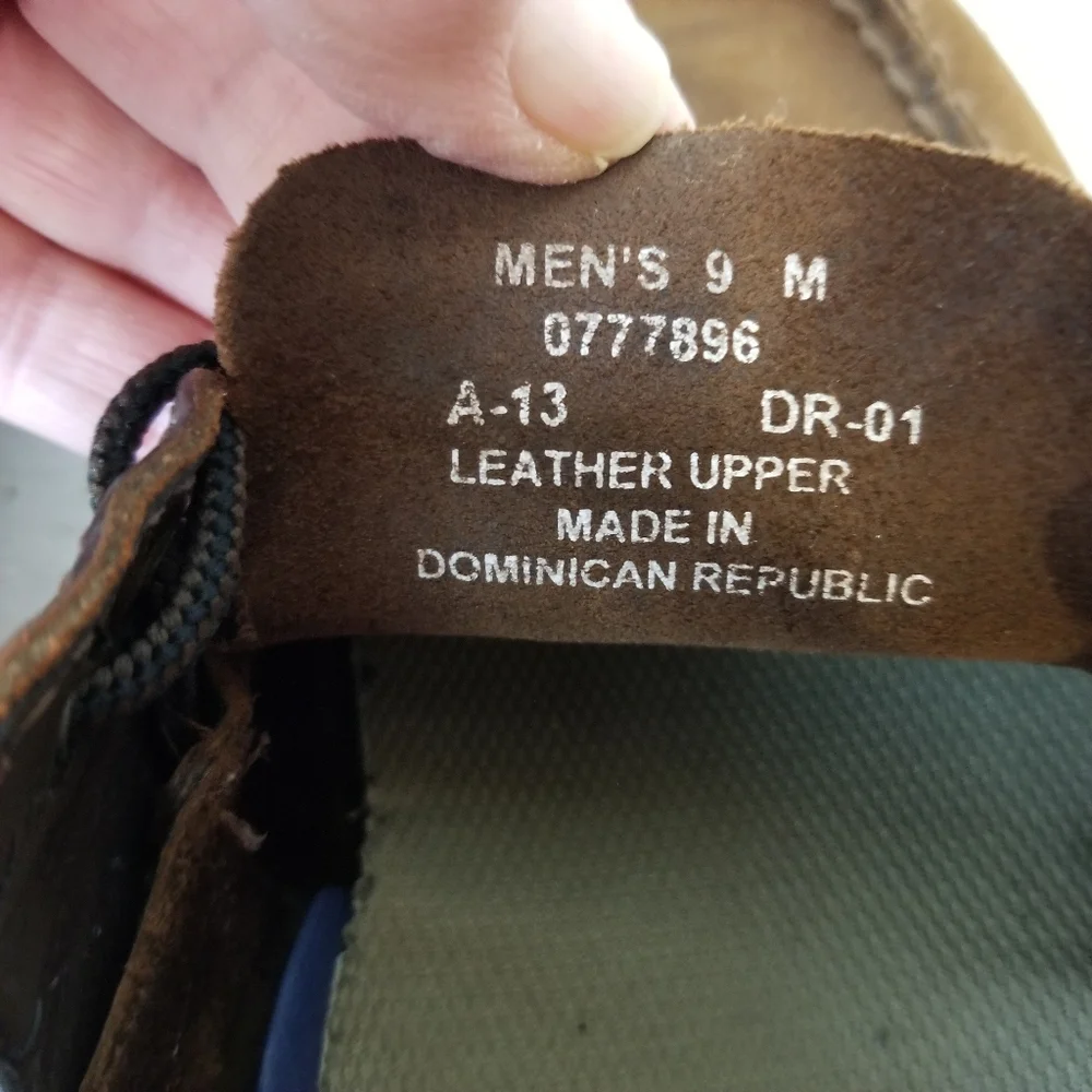 Sperry Leather Top Sider Boat Deck Shoes